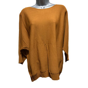 NWT T Tahari Woman Toffee Sweater with batwing sleeves size 1X